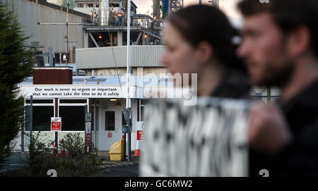 25th anniversary of Bhopal disaster Stock Photo