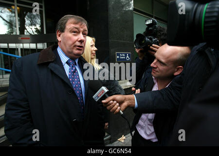 Peter Storrie court case Stock Photo