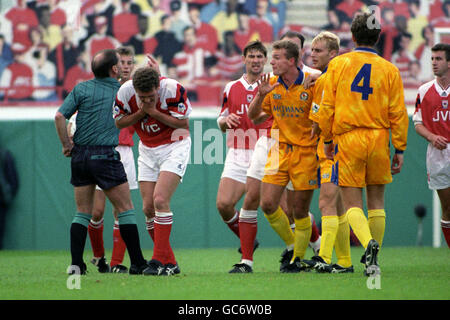 Soccer - Premier League - Arsenal v Blackburn Rovers - Highbury Stadium Stock Photo