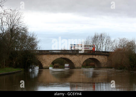 Tax-free toll bridge up for auction Stock Photo