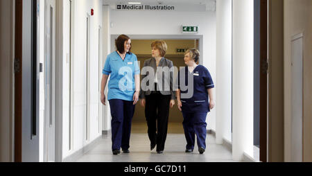 New NHS Scotland uniform Stock Photo - Alamy