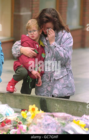 The Troubles - IRA Warrington Bomb Attacks - Warrington Stock Photo