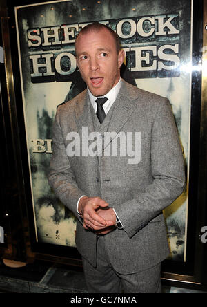 Director Guy Ritchie arrives for the World Premiere of Sherlock Holmes, at the Empire, Leicester Square, London. Stock Photo
