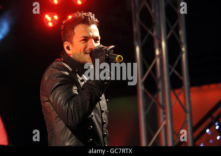 Peter Andre performance - London Stock Photo