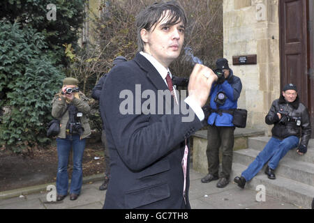 Pete Doherty in court Stock Photo