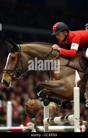 Equestrian - London International Horse Show - Day Six - Olympia Exhibition Centre Stock Photo