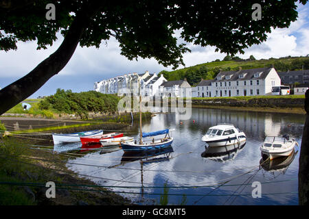 harbour Cushendun Stock Photo