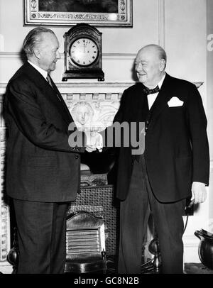 Politics - Winston Churchill - London Stock Photo