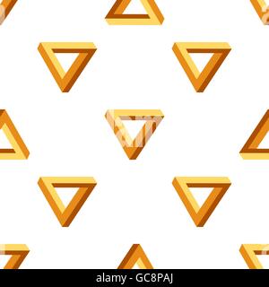 Seamless Triangles Pattern Stock Vector