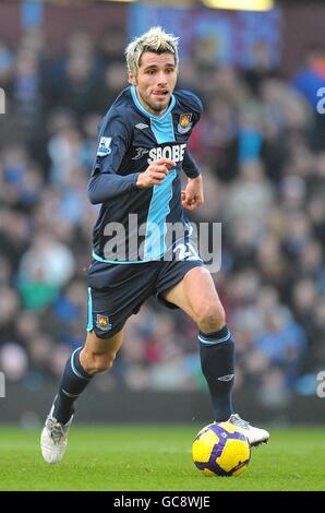 Soccer - Barclays Premier League - Aston Villa v West Ham United - Villa Park. Valon Behrami, West Ham United Stock Photo