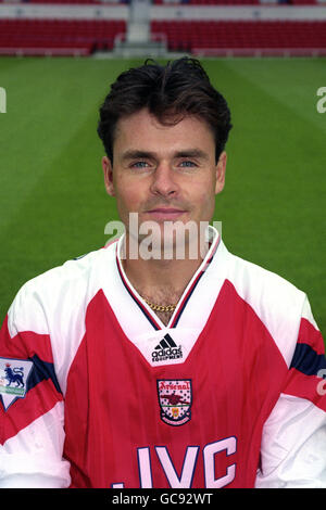 Soccer - Arsenal Photocall - Highbury Stadium. Anders Limpar, Arsenal Stock Photo