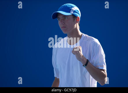 Tennis - Australian Open 2010 - Day Seven - Melbourne Park Stock Photo