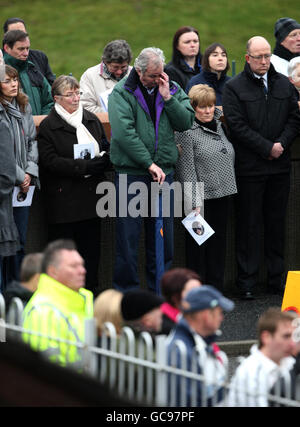 Retired Rugby Commentators Retired rugby commentator Bill McLaren (centre, rear) with his all-time ...