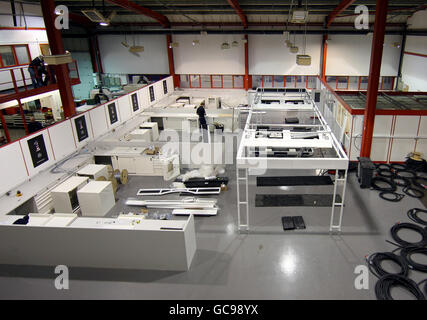 Lotus F1 Racing Factory - Norfolk. General view of the Lotus F1 Racing team factory Stock Photo