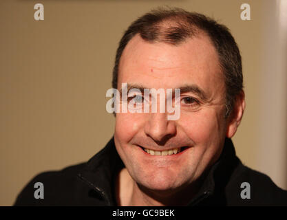 Andy Murray's father Will Murray smiles at his home in Dunblane, prior ...