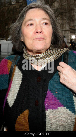 Former International Development Secretary Clare Short arrives to give evidence at a hearing of the Iraq Inquiry, at the Queen Elizabeth II Conference Centre, Westminster, London. Stock Photo