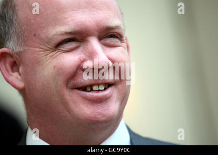 Rugby Union - RBS 6 Nations Launch - The Hurlingham Club. Ireland coach Declan Kidney during the RBS 6 Nations Launch at the Hurlingham Club, London. Stock Photo