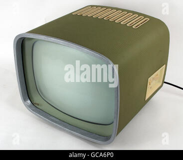 broadcast, television, tv sets, tv set 'Alex', made by VEB Stern-Radio Berlin, GDR, 1958, Additional-Rights-Clearences-Not Available Stock Photo