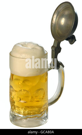 alcohol, beer, beer mug, Germany, circa 1900, Additional-Rights-Clearences-Not Available Stock Photo