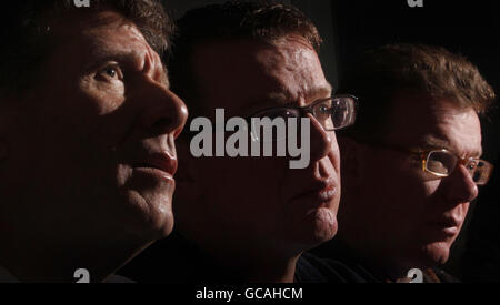 Kenny MacAskill and the Proclaimers Stock Photo