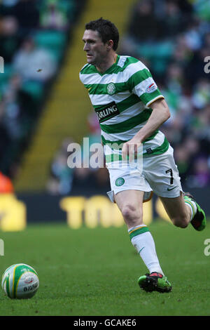 Soccer - Clydesdale Bank Premier League - Celtic v Dundee United - Celtic Park. Robbie Keane , Celtic Stock Photo