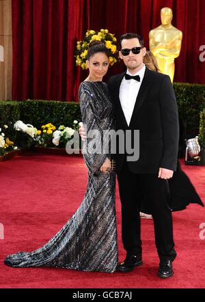 Joel Madden and Nicole Richie arriving for the 82nd Academy Awards at the Kodak Theatre, Los Angeles. Stock Photo