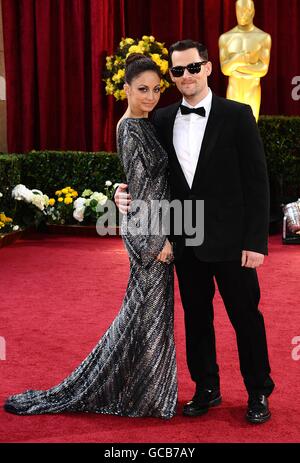 Nicole Richie and Joel Madden arriving for the 82nd Academy Awards at the Kodak Theatre, Los Angeles. Stock Photo