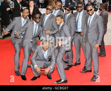 Flawless arrive at The Prince's Trust Celebrate Success Awards, at the Odeon Leicester Square, London. Stock Photo