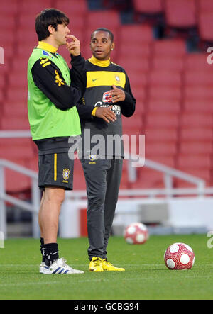 Soccer - International Friendly - Brazil v Republic of Ireland - Brazil Training - The Emirates Stock Photo