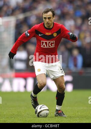 Soccer - Carling Cup - Final - Manchester United v Aston Villa - Wembley Stadium. Dimitar Berbatov, Manchester United Stock Photo