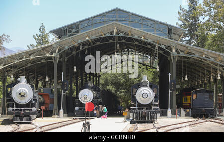 Travel Town Museum in Los Angeles. Stock Photo