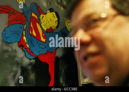 Taoiseach Brian Cowen at the eBay European headquarters in Dublin today, where he announced that the company was creating 150 new jobs. Stock Photo