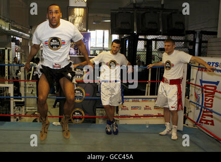 Boxing - Lonsdale 50th Anniversary Challenge - Libertys Gym Stock Photo