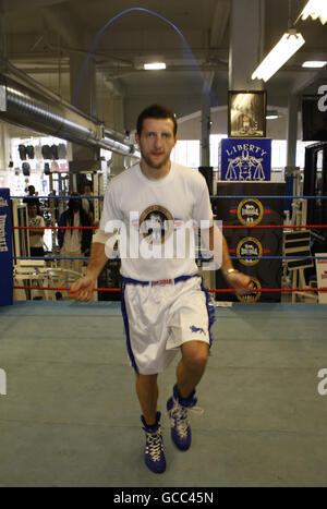 Boxing - Lonsdale 50th Anniversary Challenge - Libertys Gym Stock Photo