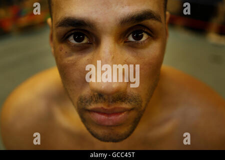 Boxing - Lonsdale 50th Anniversary Challenge - Libertys Gym Stock Photo