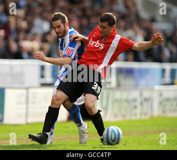 Soccer - Coca-Cola Football League One - Huddersfield Town v Charlton Athletic - Galpharm Stadium Stock Photo