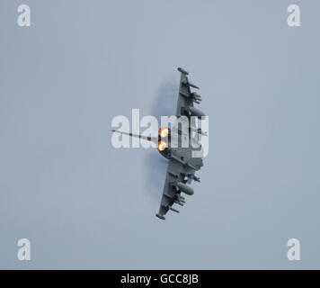 RAF Fairford, Gloucestershire. 8th July, 2016. Day 1 of the Royal International Air Tattoo (RIAT) with international military aircraft on display from around the world. Credit:  aviationimages/Alamy Live News. Stock Photo