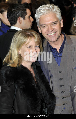 Philip Schofield and wife Stephanie arriving for the 2014 National ...