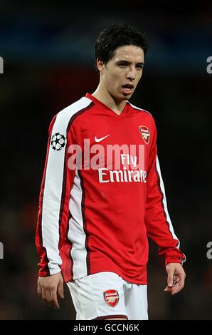 Soccer - UEFA Champions League - Round of 16 - Second Leg - Arsenal v FC Porto - Emirates Stadium. Samir Nasri, Arsenal Stock Photo