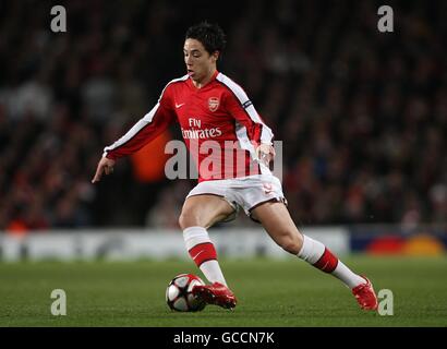 Soccer - UEFA Champions League - Round of 16 - Second Leg - Arsenal v FC Porto - Emirates Stadium. Samir Nasri, Arsenal Stock Photo