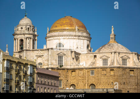 Cathredral in Cadiz, southern Spain Stock Photo