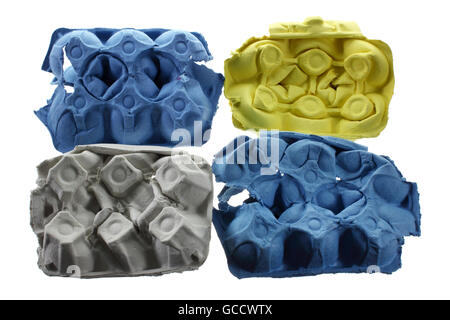 Egg Cartons Stock Photo