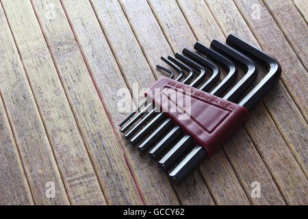 Allen Keys Stock Photo