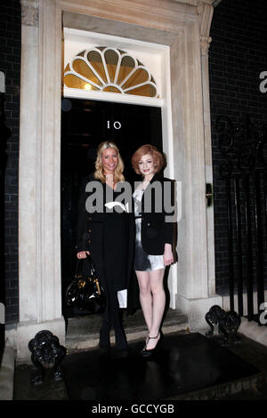 Reception at Downing Street Stock Photo