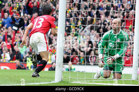 Soccer - Barclays Premier League - Manchester United v Liverpool - Old Trafford Stock Photo