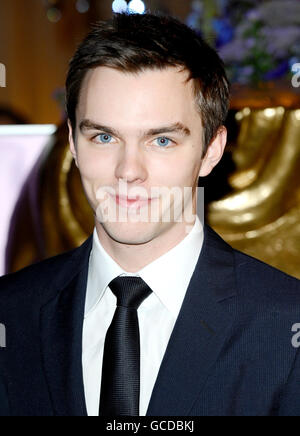 Nicholas Hoult arrives at the Pre-Bafta Party held at Aspreys in London. Stock Photo