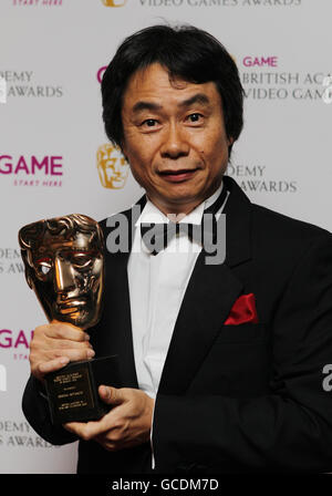 Miyamoto Humbly Accepts BAFTA Fellowship Award