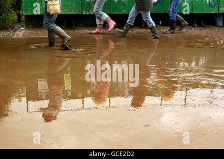 Glastonbury 2004 Stock Photo