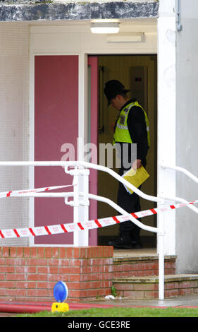 Two firefighters die tackling Southampton blaze Stock Photo