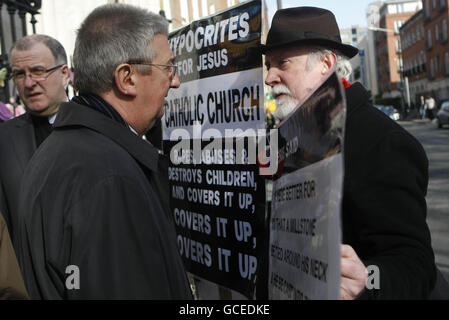 Irish abuse Stock Photo